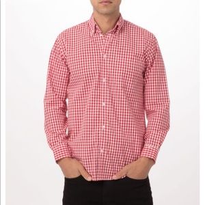 Chef Works Gingham Dress shirt